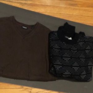 Lot 2 men’s sweaters size medium